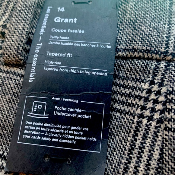 New Frank and Oak wool blended trousers size 14 but a small 14 - Picture 1 of 6